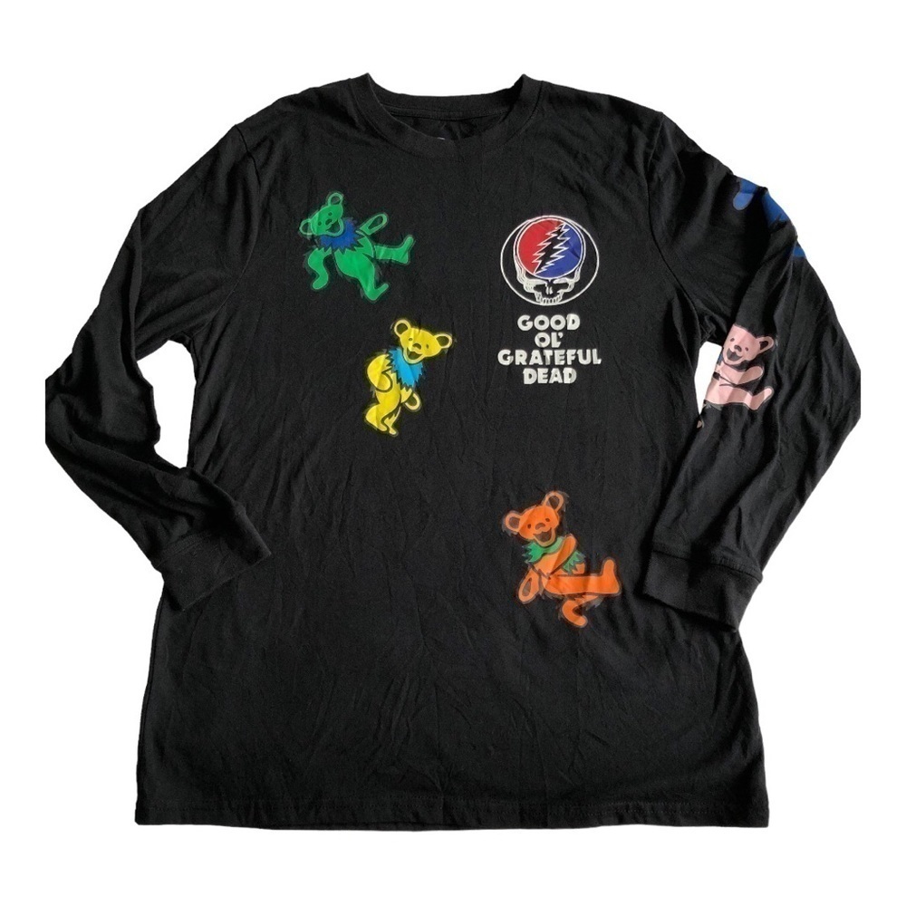 Grateful Dead Graphic Long Sleeved Tee Shirt